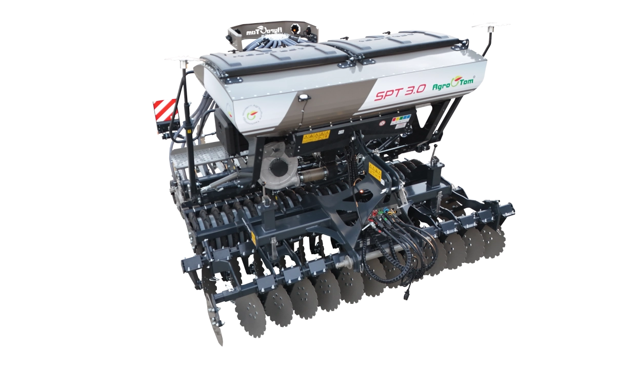 Semănătoare pneumatică cu pregătire tractată - model SPT RS Plus 4.0