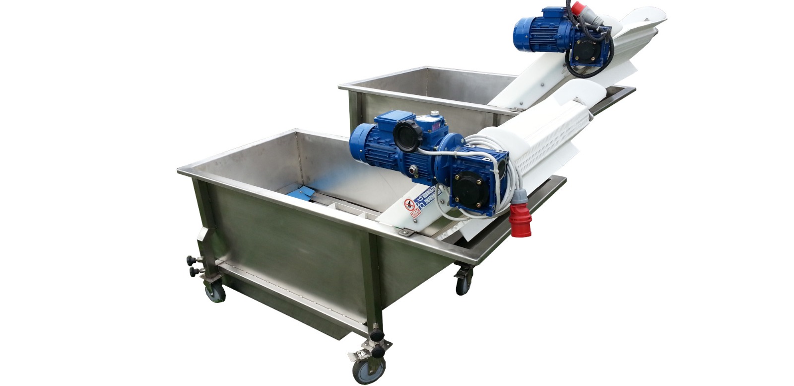 Bazin de clătire pentru legume și fructe Agro-Weld - model WN 600