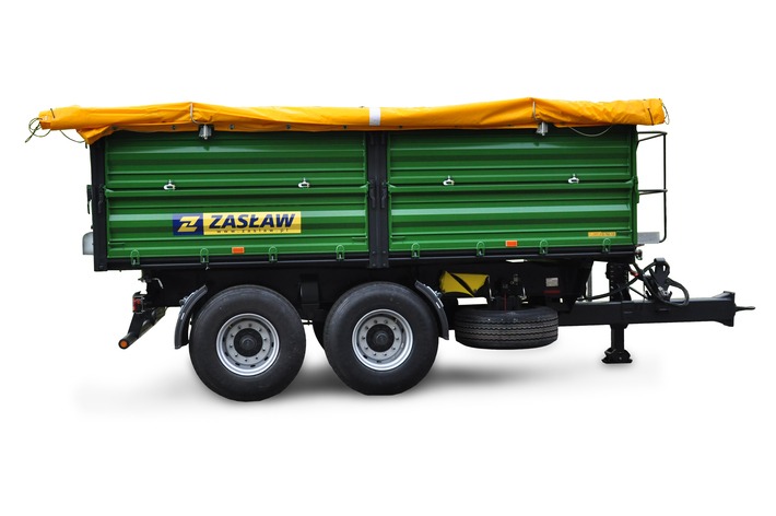 Remorcă Zaslaw 2 axe tandem 14 t - model D-762-14