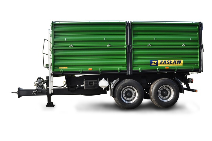 Remorcă Zaslaw 2 axe tandem 14 t - model D-762-14-S