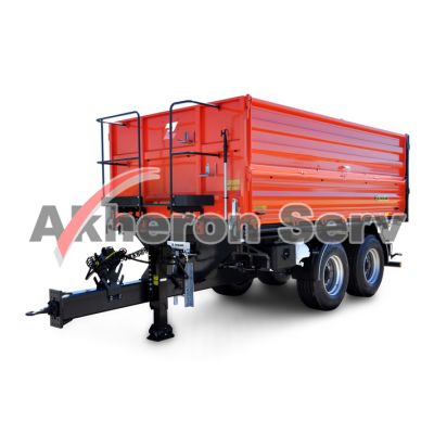 Remorcă Zaslaw 2 axe tandem 14 t - model D-762-14-FS