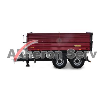 Remorcă Zaslaw 2 axe tandem 10 t - model D-762-10