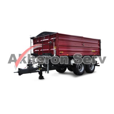 Remorcă Zaslaw 2 axe tandem 12 t - model D-762-12-FS