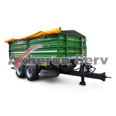 Remorcă Zaslaw 2 axe tandem 12 t - model D-762-12